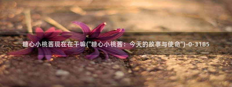 com.糖心vlog：糖心小桃酱现在在干嘛(\
